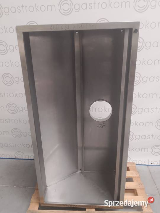 Okap przyścienny trapezowy 160x80x50 bez łapaczy Wrocław sprzedam