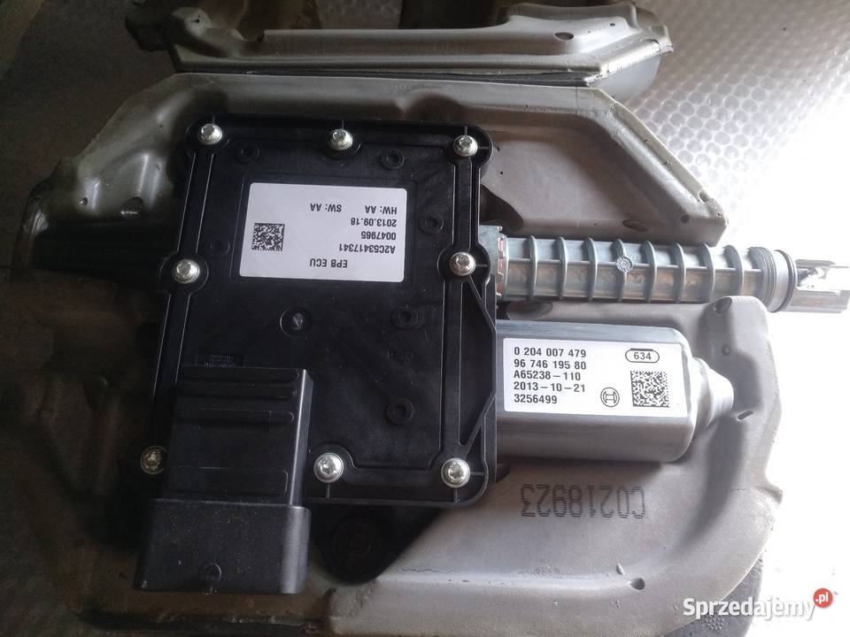 Hamulec ręczny siłownik elektryczny mechanizm świętokrzyskie Bieliny sprzedam