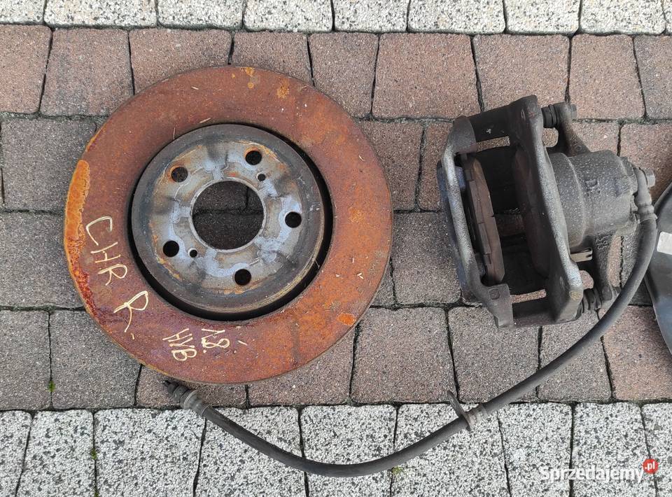 Tarcza zacisk Toyota CHR małopolskie Kraków