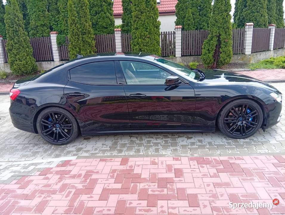 Maserati Ghibli SQ4 410 2015 skórzana tapicerka Garbatka