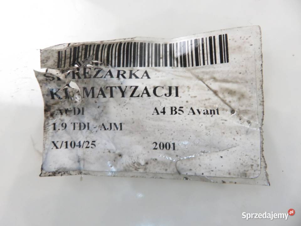 KOMPRESOR KLIMATYZACJI AUDI A4 B5 19 TDI sprzedam