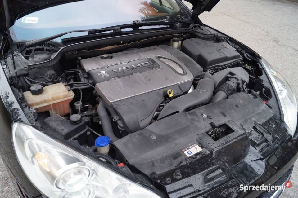 Peugeot 407 Coupe 27V6 HDI 204 SalonPL Full ogranicznik prędkości mazowieckie