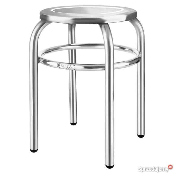 Taboret do kuchni laboratorium ze stali Poczesna