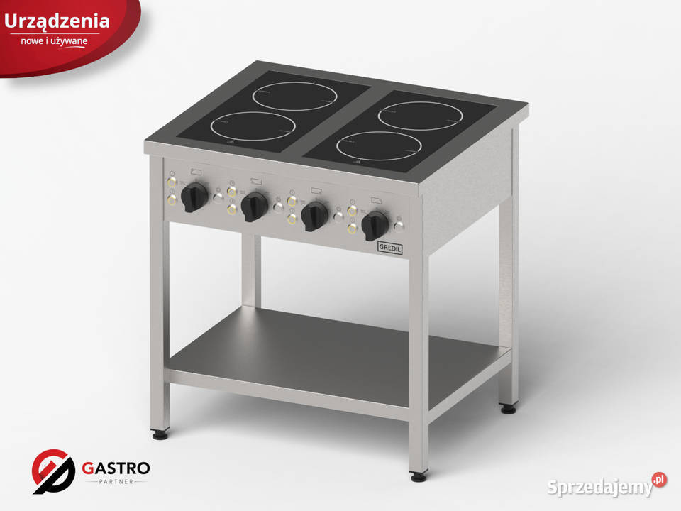 Kuchnia ceramiczna Gredil 800x700x850 mm 4polowa Ostrów Wielkopolski