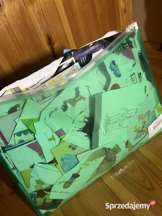 teczka a4 z elementami do scrapbookingu Skórzewo sprzedam