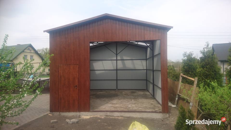 GARAŻ BLASZANY MAGAZYN Hala Magazynowa BLASZAKI Włocławek