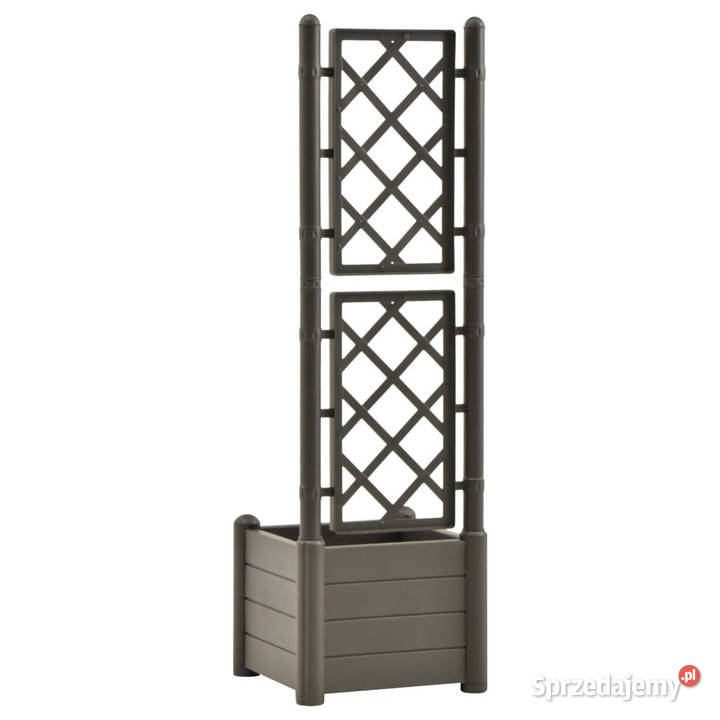 Skrzynia na rośliny z trejażem 43x43x142 PP mazowieckie Warszawa