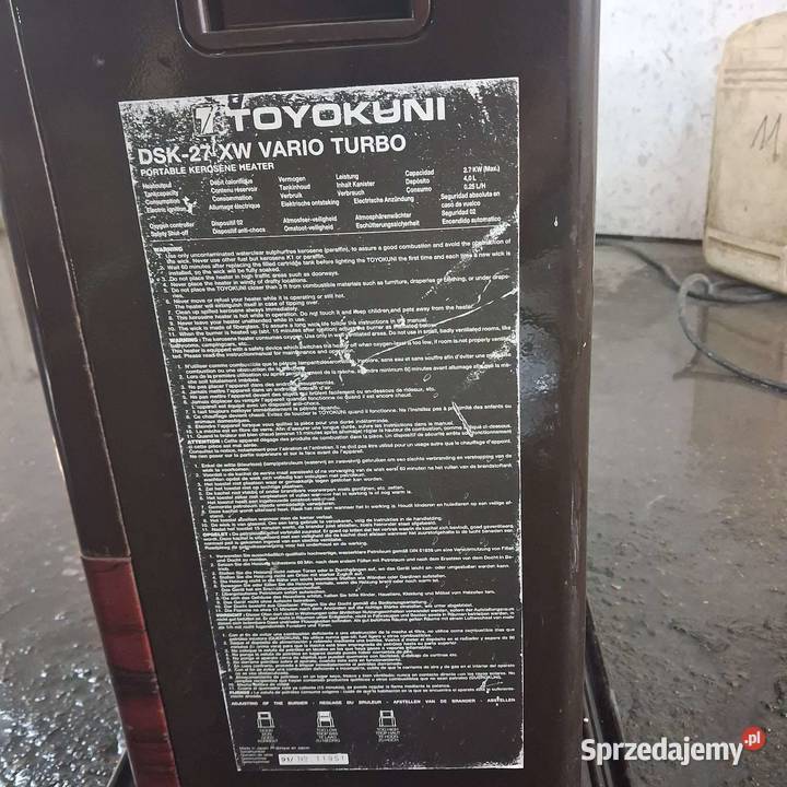 Piecyk naftowy TOYOKUNI turbo DSK 27 XW Malbork sprzedam