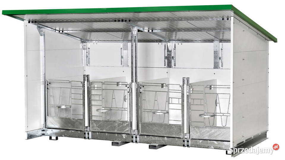 Flex 4 hybrydowy domek cieląt budka cieląt iglo opolskie