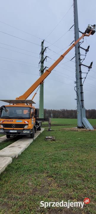Podnośnik koszowy 27 m 350 Wumag Palfinger WT Łódź