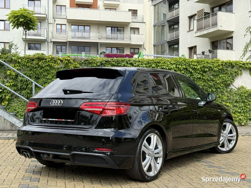 Audi A3 Sportback 20 TDI Sportback Sline LED 8V nieuszkodzony Tarnowskie Góry