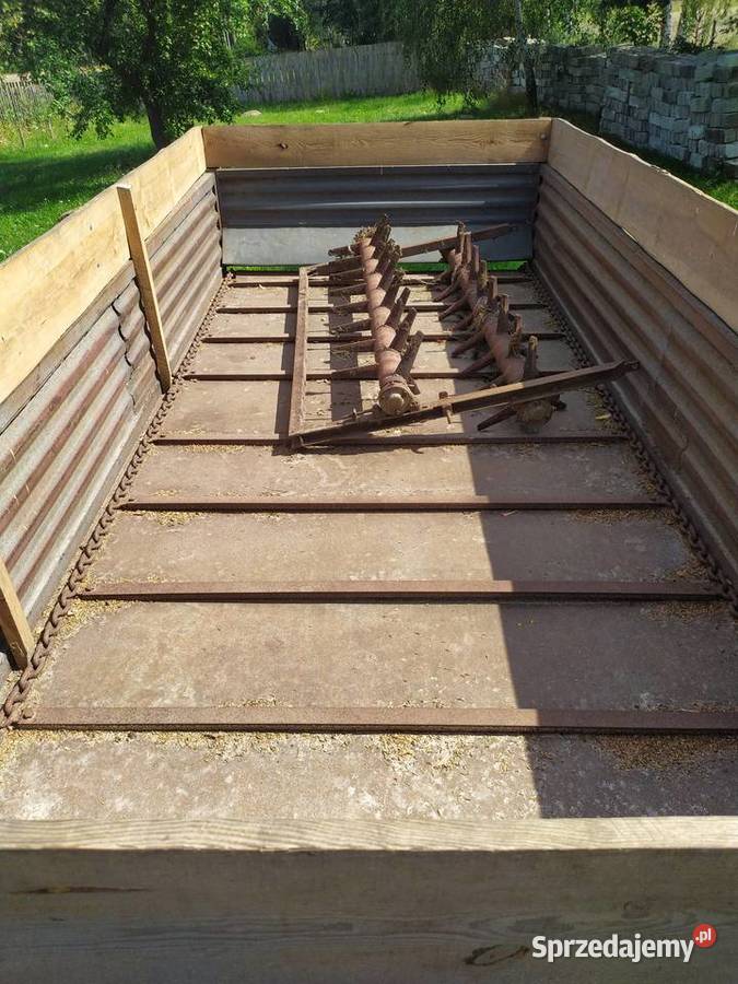 Rozrzutnik jednoosiowy obornika Parczew