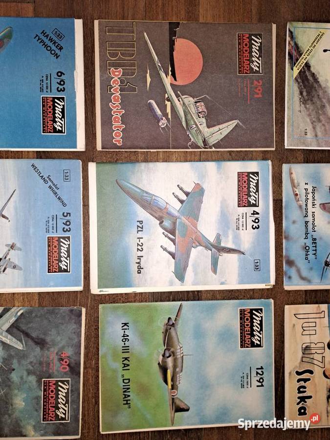 Mały Modelarz zestaw 11 APACHE BETTY IRYDA DINAH Bielsko-Biała