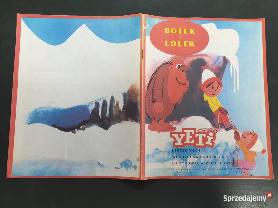 Bolek i Lolek Yeti komiks 1990 Gdynia sprzedam