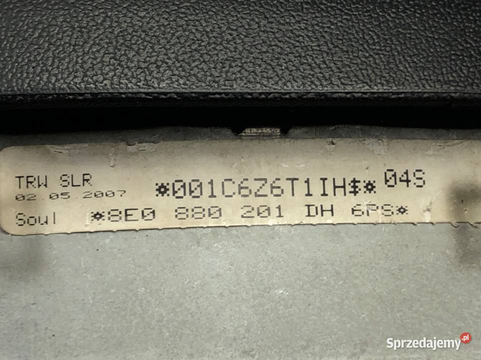 KOKPIT AUDI A5 8T 8E0880201DH SportowyCoupe 0717 podkarpackie sprzedam