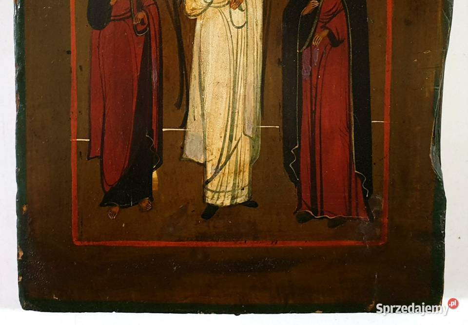 Ikona Anioł Stróż Św Jan i Irina 0160 mazowieckie Warszawa sprzedam