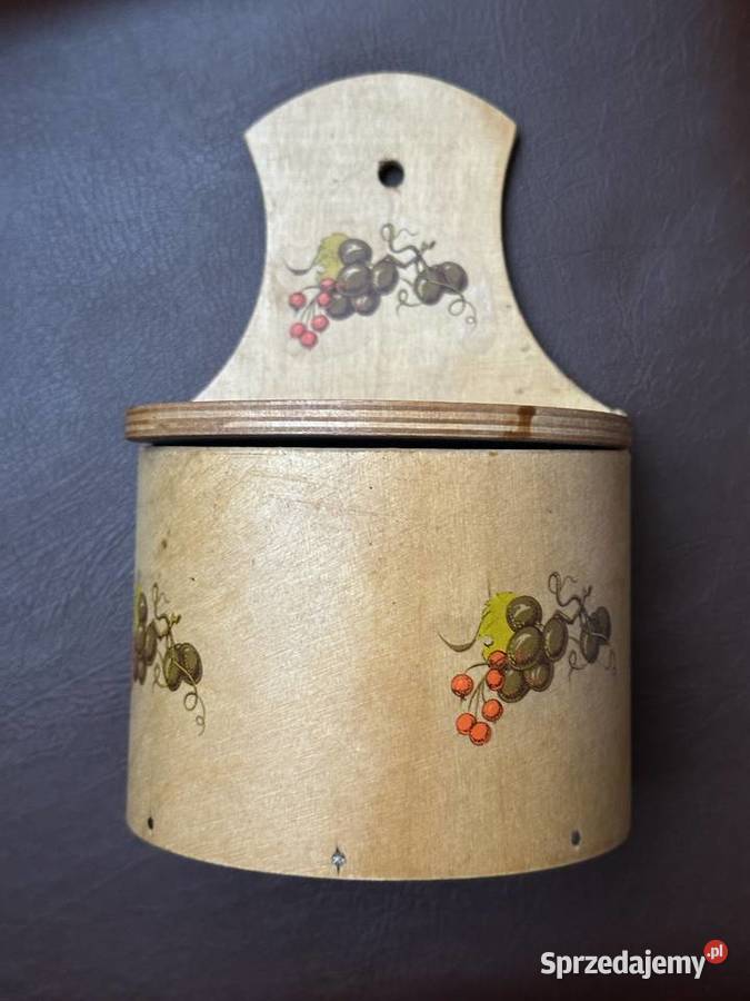 Solniczka drewniana Zgierz