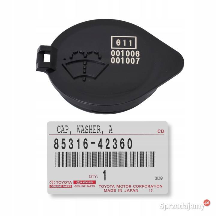 TOYOTA Rav4 Korek zbiornika plynu spryskiwaczy Pozostałe Części samochodowe Kąty Wrocławskie