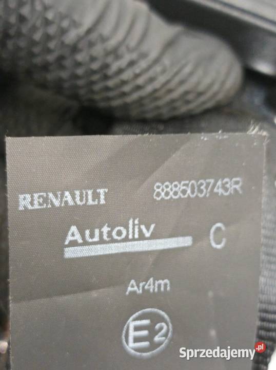 PAS BEZPIECZEŃSTWA PRAWY LEWY TYŁ ŚRODEK ZAPINKA świętokrzyskie