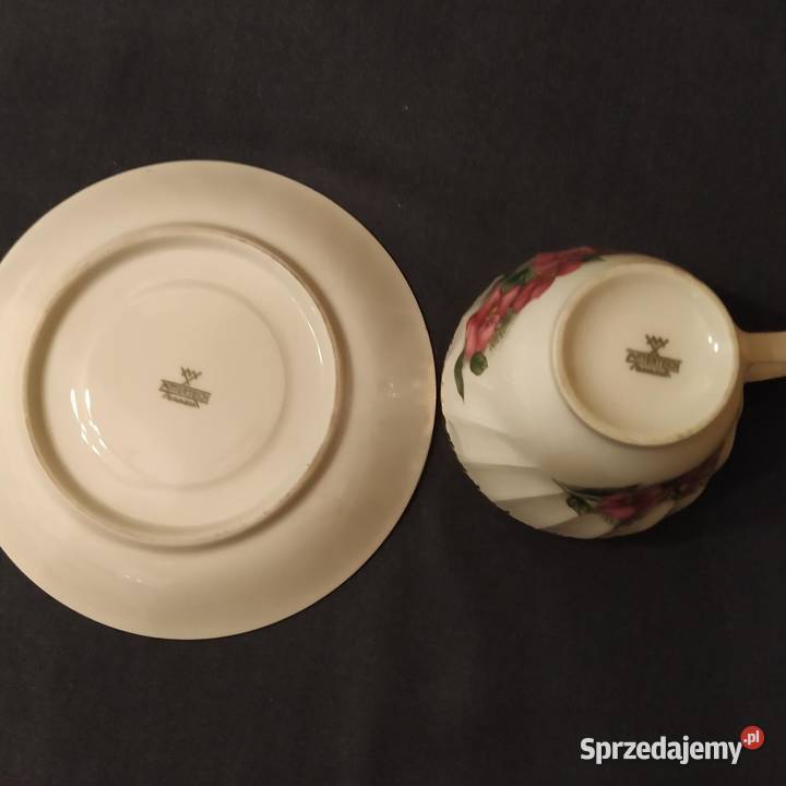 Elegancka Filiżanka Mitterteich Bavaria Złocona