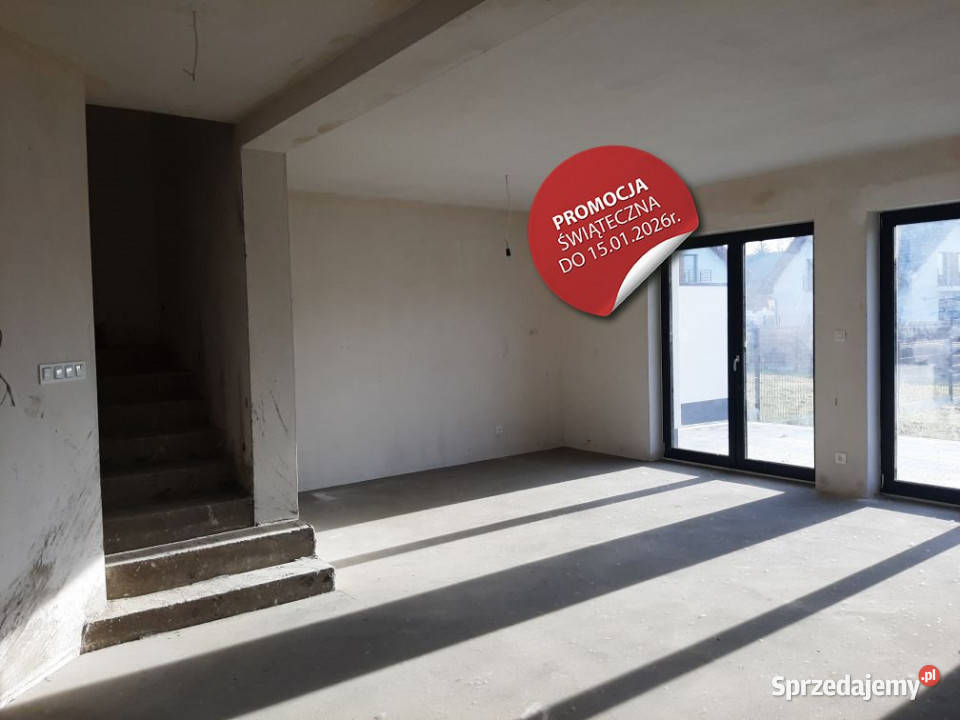 Dom bliźniak Przeginia Duchowna 13026m2 Liczba pokoi 5 Sprzedaż małopolskie