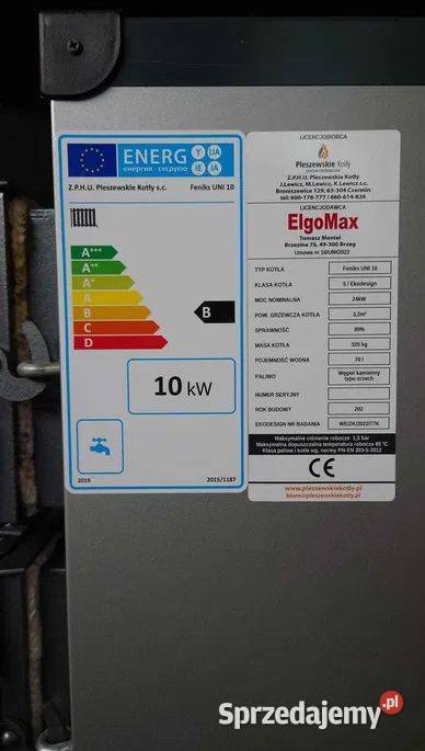 Kocioł 10kW zasypowy na węgiel orzech drewno węgiel Piece i kominki Częstochowa