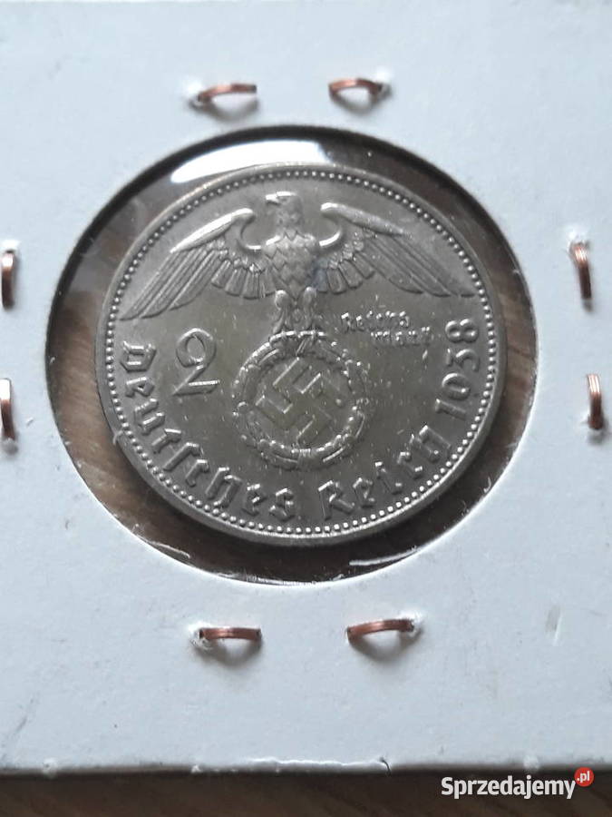 2 Marki Paul von Hindenburg 1938 rmen D 1J Numizmatyka Konin sprzedam