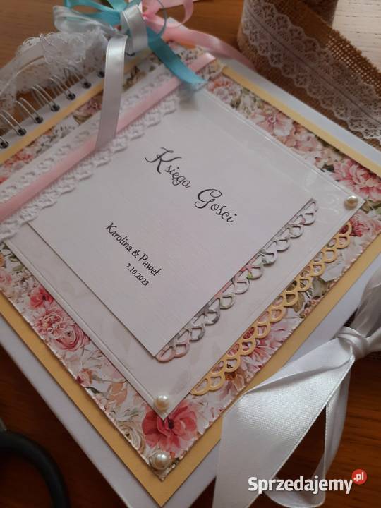 Ksiega gości personalizowana sprzedam