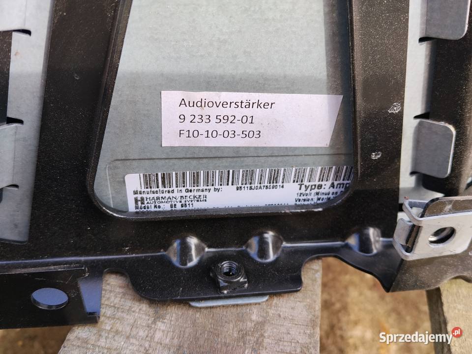 BMW F10 F01 F07 AMPLITUNER WZMACNIACZ 9233592 osobowe Żukowo