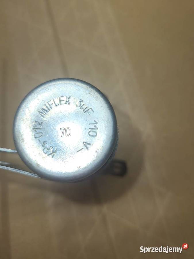 Nowy kondensator Miflex KPs012 3 110 V mazowieckie Piaseczno