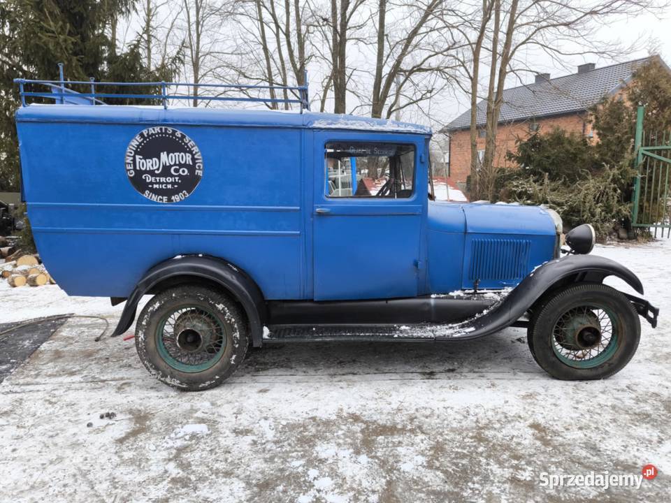 Ford Model A Delivery Van Furgon Hot Rod Reklama Zduńska Wola sprzedam