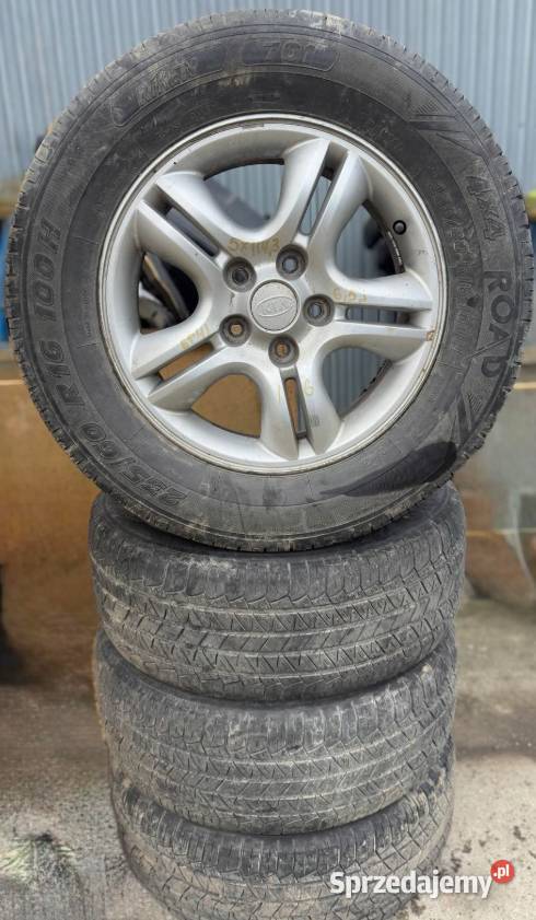 4 x Koła aluminiowe KIA Sportage OE 529101f200 5 Skołoszów