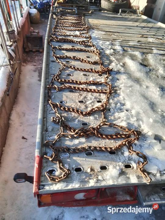 Łańcuchy na koła do traktora dwa Brodnica