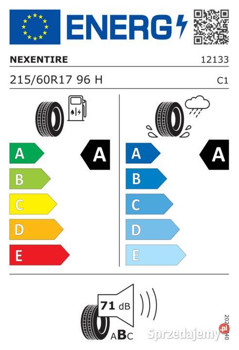Opony letnie Nexen Nfera Primus EV 21560R17 4 lato warmińsko-mazurskie Olsztyn