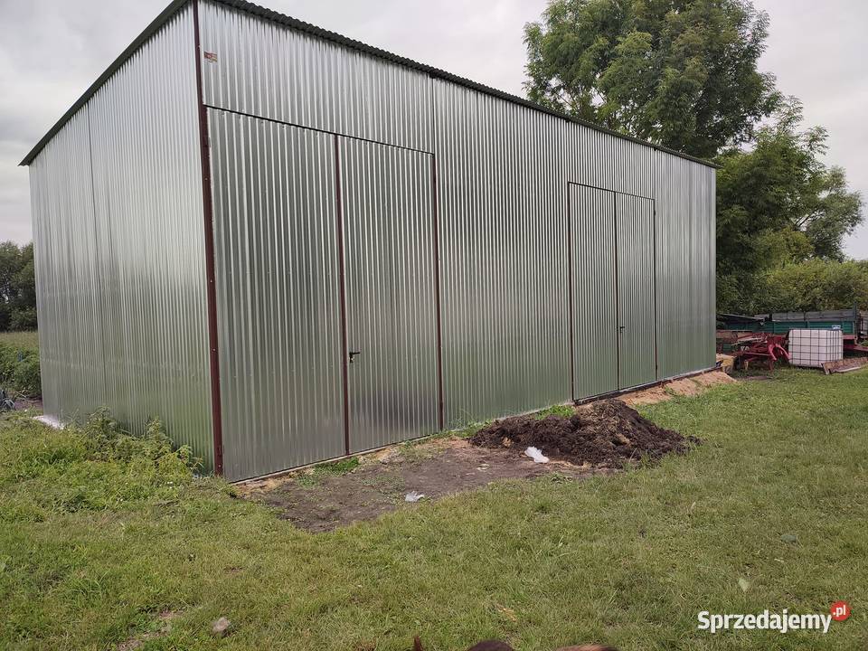 Garaż Blaszany HALA MAGAZYNOWA Magazyn Wiata lubelskie sprzedam