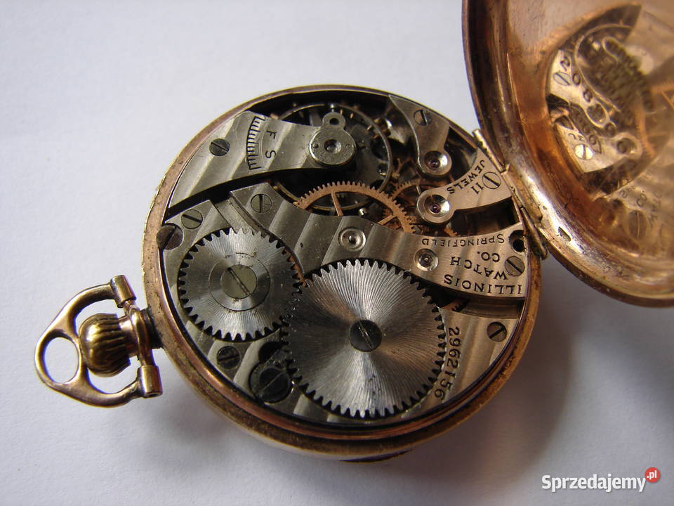 Illinois Watch Co stary zegarek kieszonkowy Warszawa