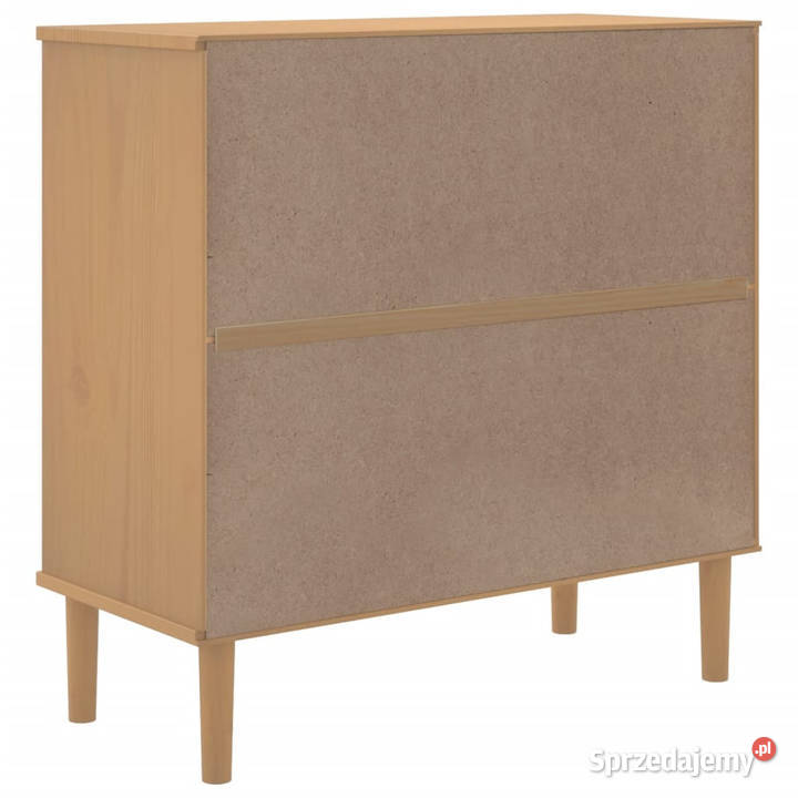 Szafka SENJA imitacja rattanu brązowa 80x35x80 mazowieckie