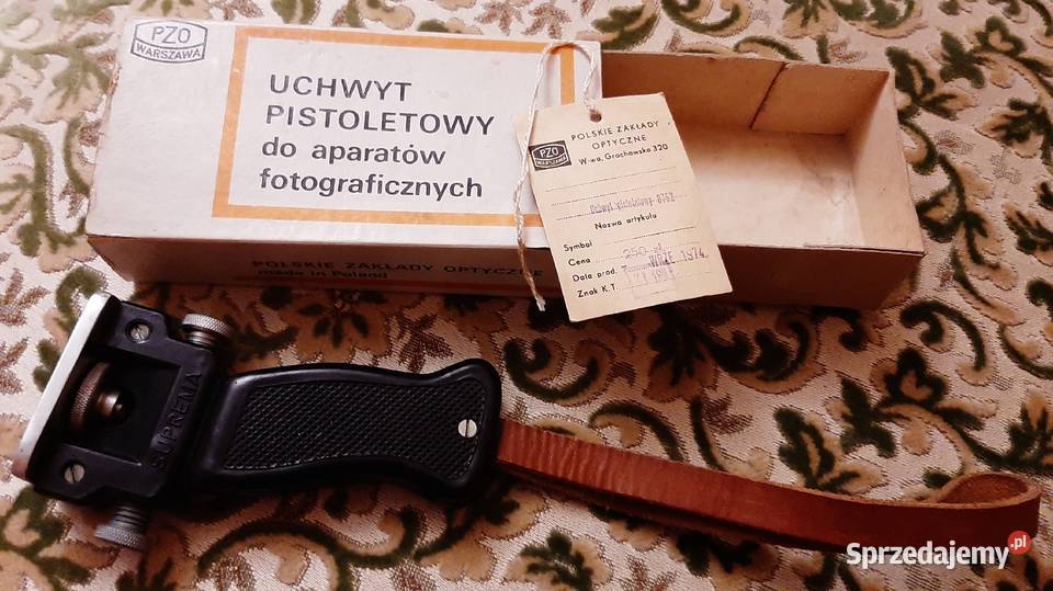 Uchwyt pistoletowy do aparatów fotograficzny PZO Aparaty dolnośląskie Borów sprzedam
