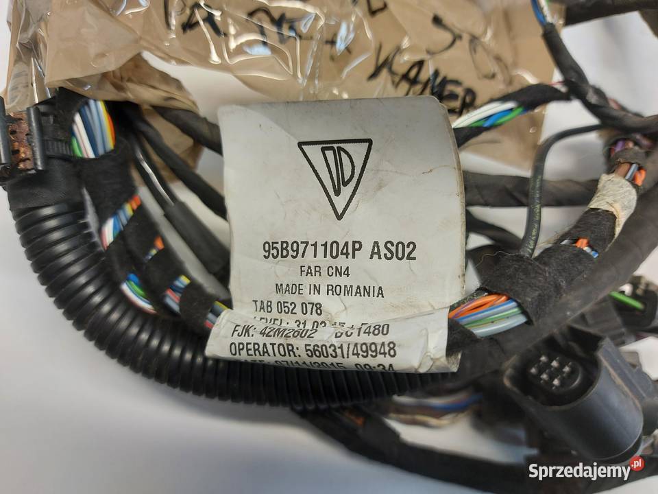 PORSCHE MACAN S 95B Wiązka zderzaka tył PDC osobowe