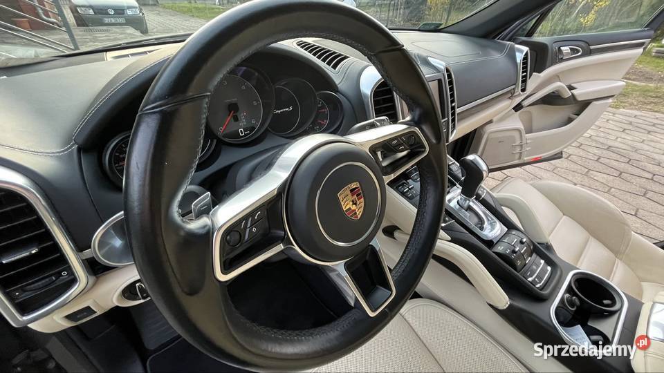 Cayenne S diesel 2015r 42l radar panorama Zarejestrowany w Polsce Kędzierzyn-Koźle