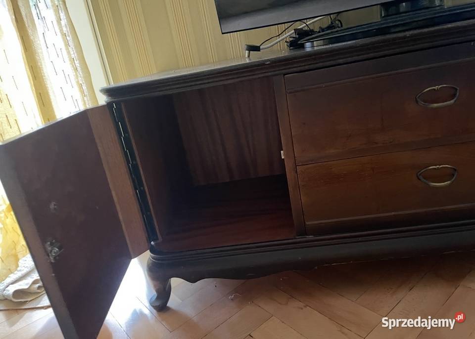 Antyczna komoda z ciemnego drewna styl i kujawsko-pomorskie Toruń sprzedam