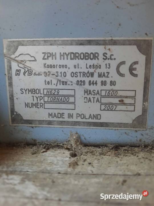 Hydrauliczny zgarniacz obornika usuwacz 2007 r Gant