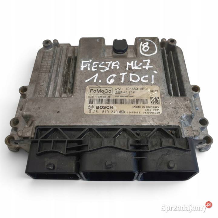 Fiesta MK7 16 TDCI STEROWNIK SILNIKA komputer lubelskie Chełm