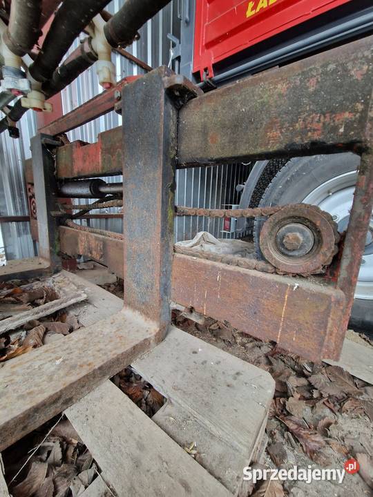 paleciak hudrauliczny manitou widły paletowe nieuszkodzony Opryskiwacze
