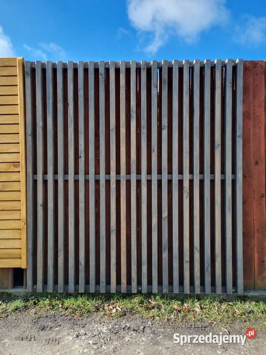Panel ogrodzeniowy lamelowy pionowy przęsło Kalety