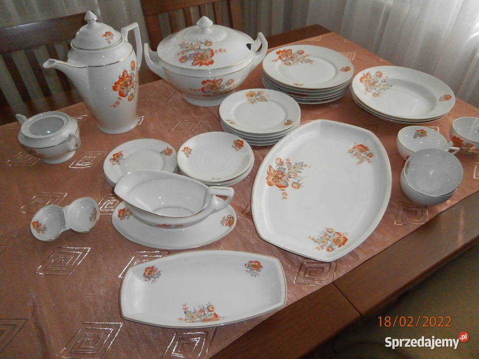 Serwis obiadowokawowy Giesche 1929 Wrocław