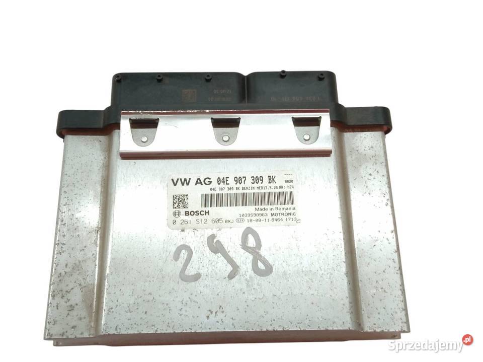 STEROWNIK SILNIKA 04E907309BK 0261S12605 14 TSI świętokrzyskie