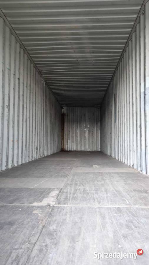 Uzywany kontener morski magazynowy 40HC mazowieckie sprzedam