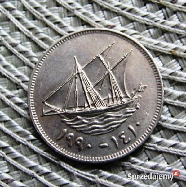 Kuwejt 100 Filsów 1990r Numizmatyka wielkopolskie Kalisz