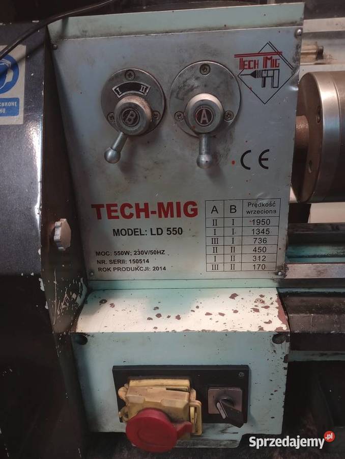 Tokarka stołowa LD 550 230V Nowy Sącz